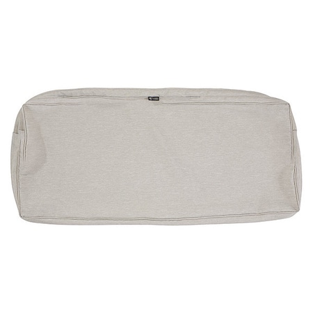 Montlake Bench/Settee Cushion Slipcover, Heather Grey, 18