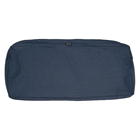 Montlake Bench/Sette Cushion Slipcover, Heather Indigo, 18