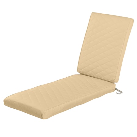 Montlake Quilted Patio Cushion, Chamomile, 72