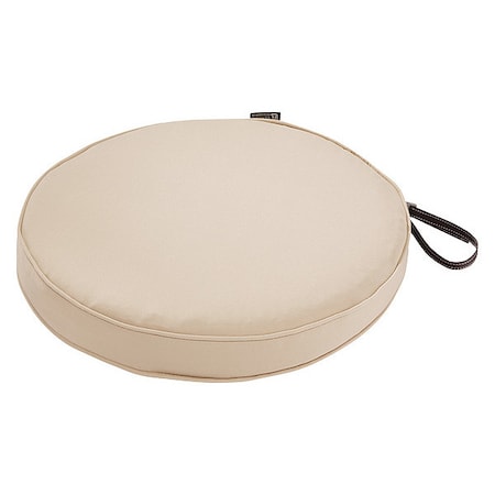 Round Dining Seat Cushion, Antique Beige, 15