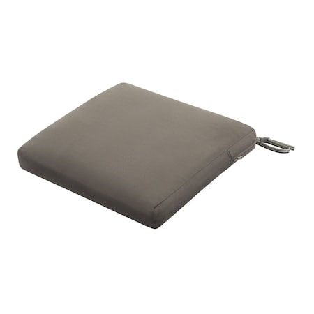 Ravenna Seat Cushion, Dark Taupe, 19