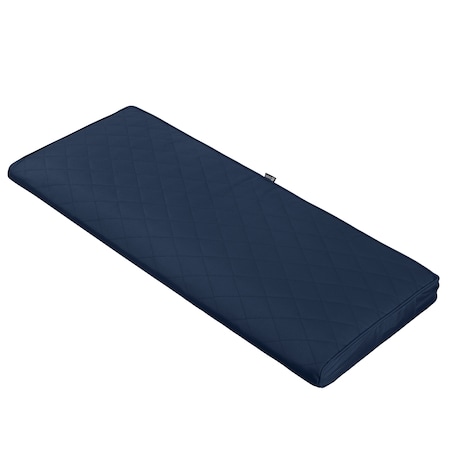 Montlake Quilted Patio Cushion, Navy, 48
