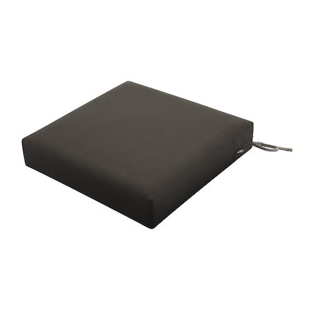 Ravenna Seat Cushion, Espresso, 25