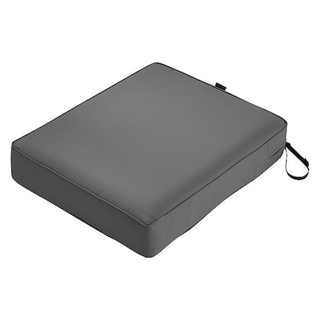 Rectangle Lounge Seat Cushion, Grey, 5