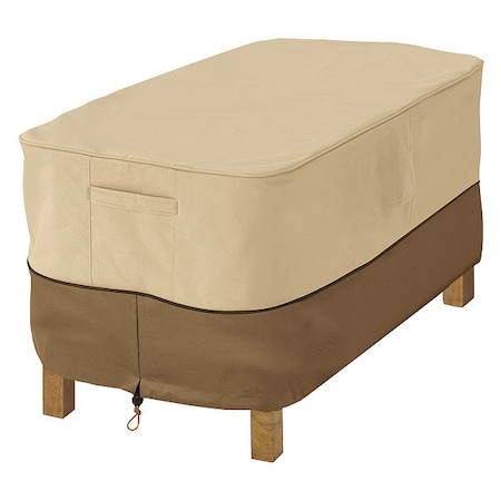 Veranda Cover, Large, Rec Ottoman/Side Table, 40