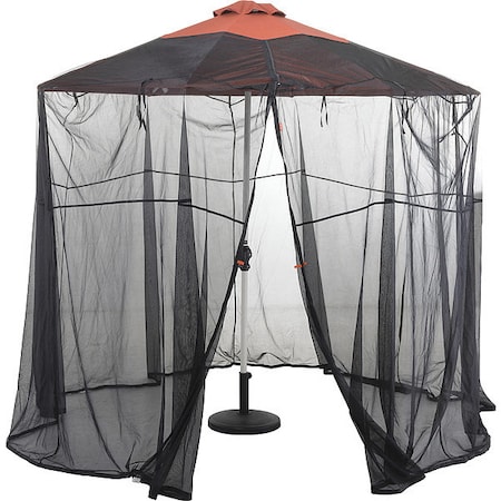 Rnd Umbrella Insect Canopy, Blk Universl MPN:55-605-012801-RT