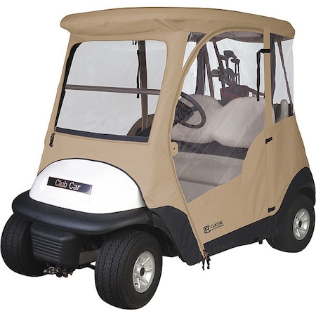 Golf Cart Enclosure, 2-person, Sand MPN:40-011-012001-00