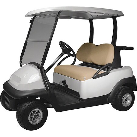 Golf Cart Seat Cover, Terry Cloth, Light Khaki MPN:40-029-015801-00