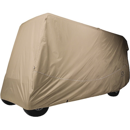 Golf Cart Cover, Extra Long Roof, 6 Person, Khaki MPN:40-042-345801-00