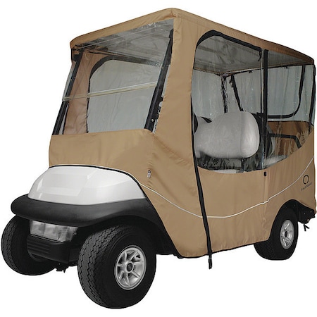Golf Cart Enclosure Roof, 4 Person, Light Khaki, Long MPN:40-046-345801-00