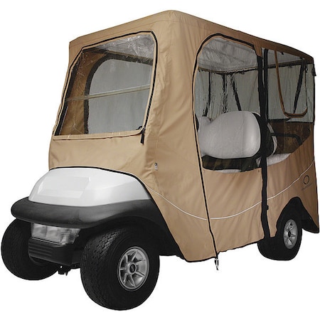 Golf Cart Enclosure Roof, 4 Person, Light Khaki MPN:40-050-345801-00