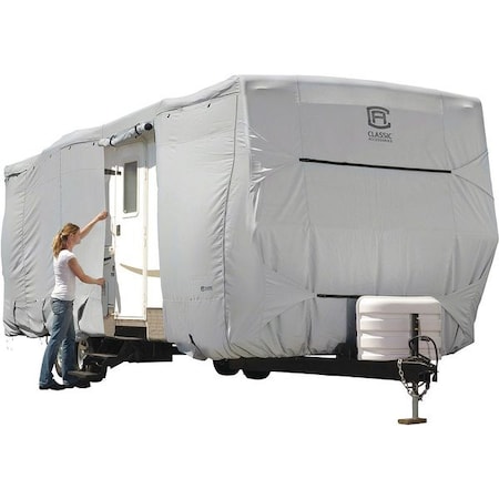 Travel Trailer RV Cover, 24 ft-27 ft, Grey MPN:80-137-171001-00