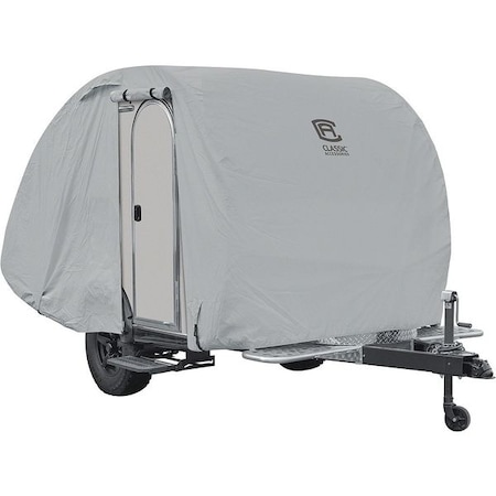 Teardrop Cover, 10 ft 12 ft L x 6 ft, W Grey MPN:80-399-161001-RT