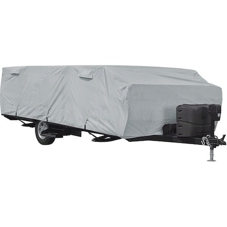 Folding Camping Cover, 14 ft-16 ft L Grey MPN:80-404-171001-RT