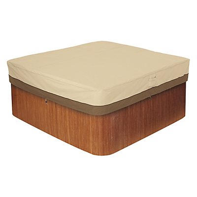 Cover Large Sqr. Hot Tub Beige MPN:55-586-011501-00