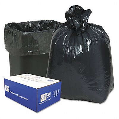 Trash Can Liner 16gal Black PK500 MPN:WEBB33