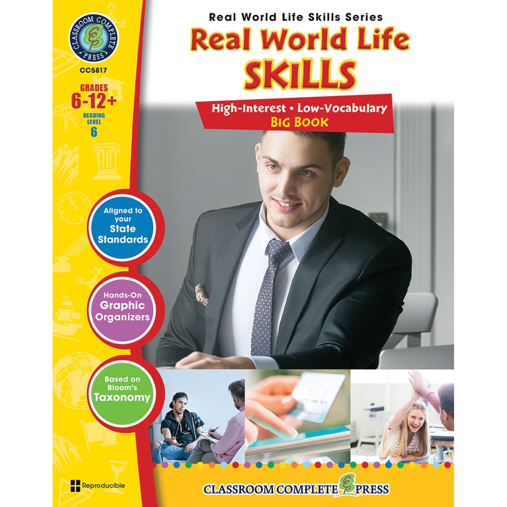Classroom Complete Press Read World Life Skills Big Book, Grade 6 to 12 MPN:CCP5817
