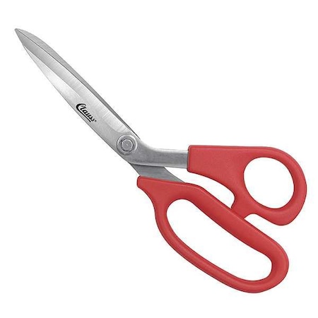 Shears, Bent, 8 In. L, Stainless Steel MPN:18343