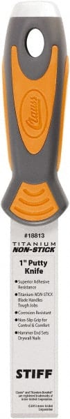 Putty Knife: Stainless Steel, 1