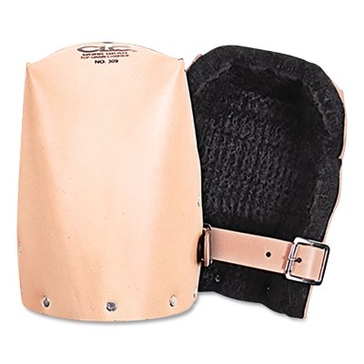Top Grain Kneepads Withleather Straps MPN:309
