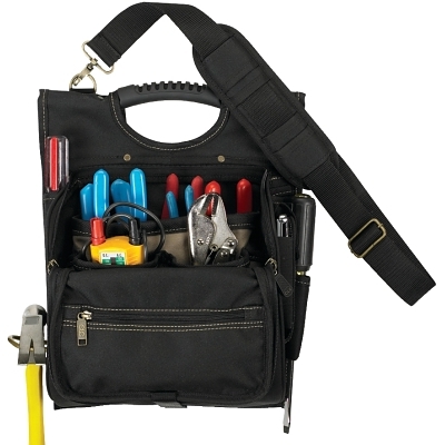 21 Pkt Zippered Prof ELECTRICIAN'S Tool Pouch MPN:1509