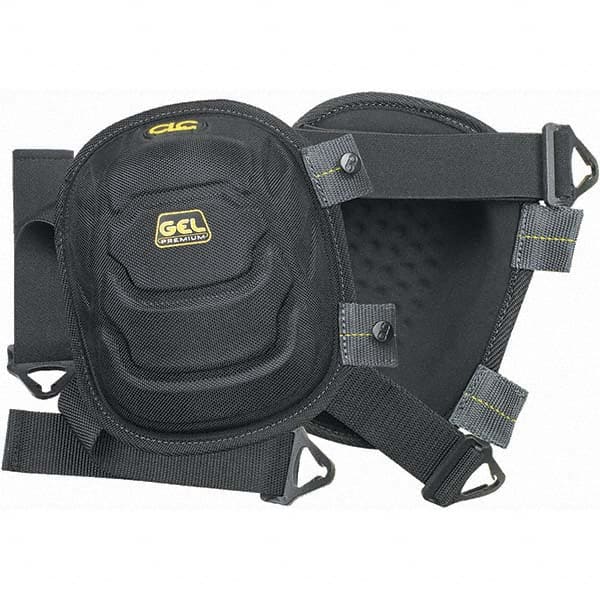 Knee Pad: 2 Strap, Polyester Cap, Buckle Closure, One Size Fits All MPN:372