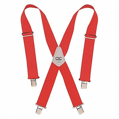 Red Tool Belt Suspenders Elastic MPN:110 RED