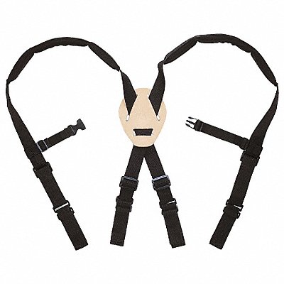 Black Tool Belt Suspenders Nylon MPN:5122