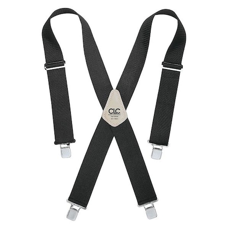 Tool Suspenders, Suspenders, Black, Poly Webbing MPN:110BLK