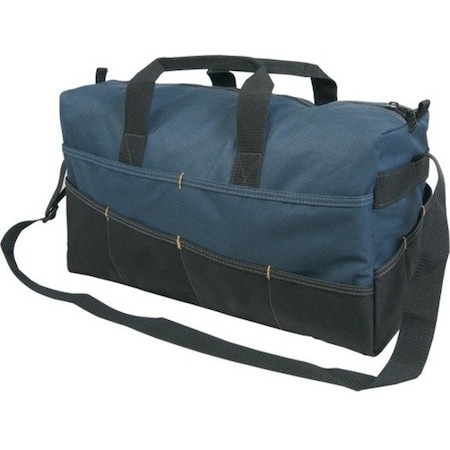Tool Bag, Black, Polyester, 17 Pockets MPN:1113