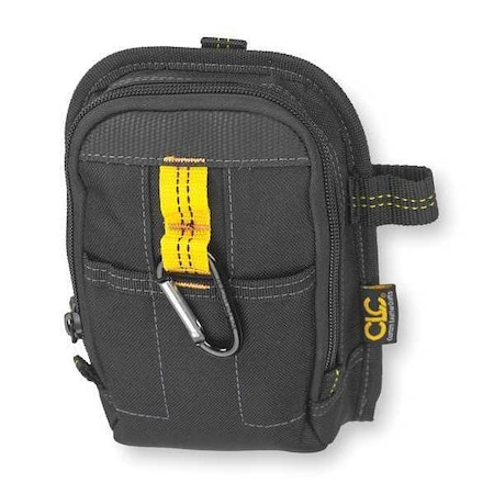Tool Pouch, Black, Polyester, 9 Pockets MPN:1504