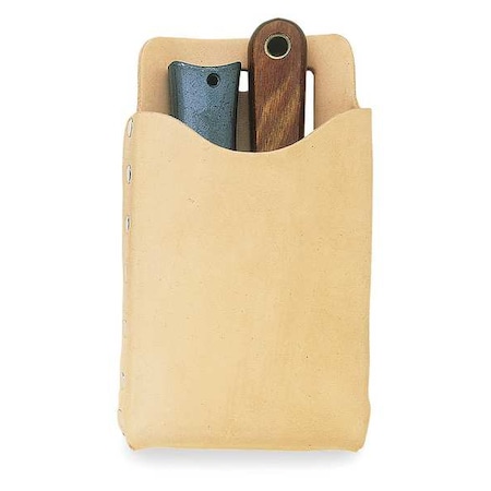 Tool Pouch, Tool Pouch, Tan, Leather, 1 Pockets MPN:407