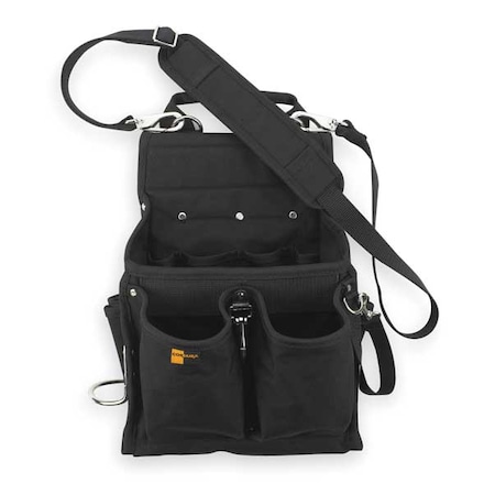 Black Ballistic Polyester 20 Pockets, 5508 MPN:5508