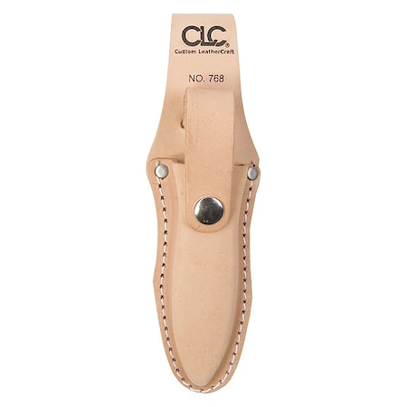 Tool Pouch, Tool Holster, Tan, Leather, 1 Pockets MPN:768