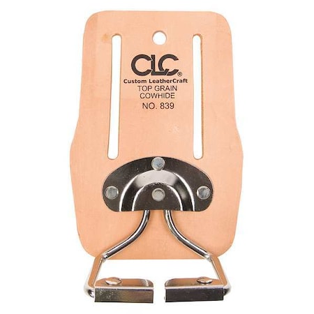 Tool Pouch, Tool Holster, Tan, Leather, 0 Pockets MPN:839