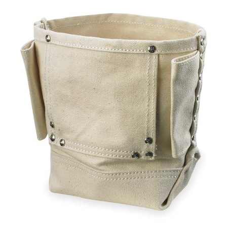 Tool Pouch, Tool Pouch, White, Canvas, 1 Pockets MPN:914