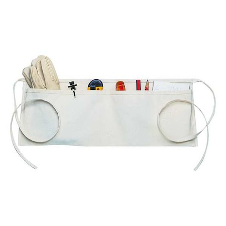 Tool Apron, Tool Apron, White, Canvas, 2 Pockets MPN:C6
