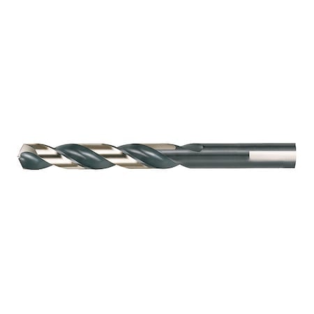 5/32 135 Degree HSS Heavy-Duty Jobber Length Drill Cle-Line Import 1607 Black & Gold RHS/RHC MPN:C69345