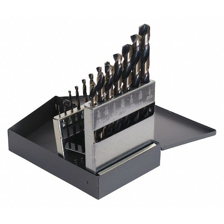 15PC Set 1/16-1/2X32ND Jobber MPN:C18124