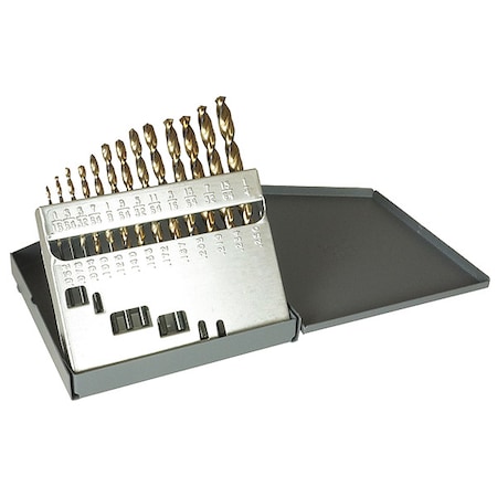 13PC Set 1/16-1/4X64TH Jobber MPN:C18619