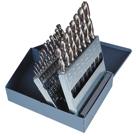 21PC Set 1/16-3/8X64TH Jobber MPN:C18621