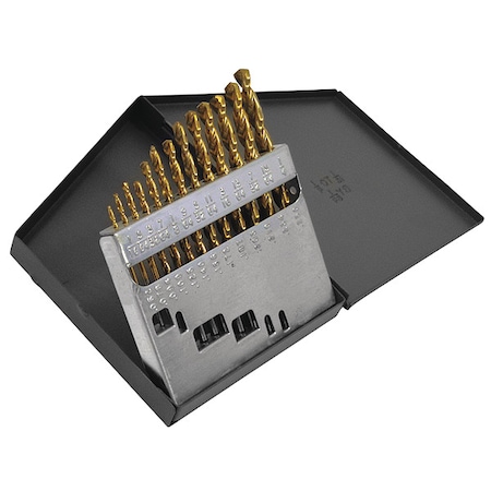 13PC Set 1/16-1/4X64TH Jobber Tin MPN:C18700