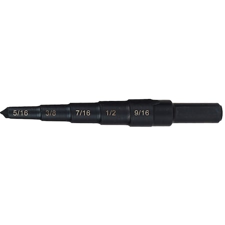 Step Reamer Dia 5/16 3/8 7/16 1/2 9/16 MPN:C20300