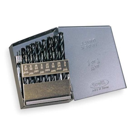21PC Set 1/16-3/8X64TH Jobber MPN:C21115