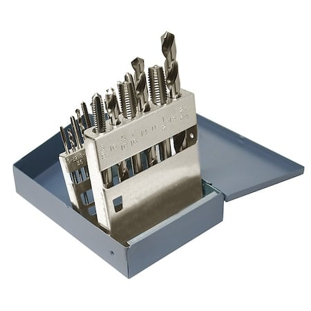 18PC Bright Job Drl & Brgt Hand Tap Set MPN:C21190