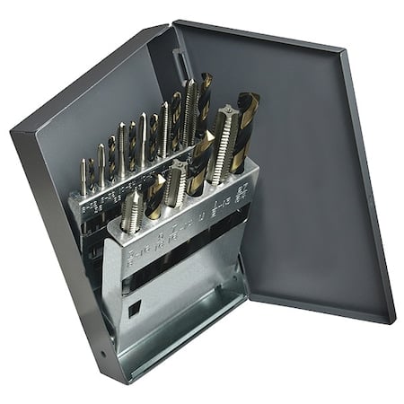 18PC B&G Hd Job Drl & Brgt Hand Tap Set MPN:C21191