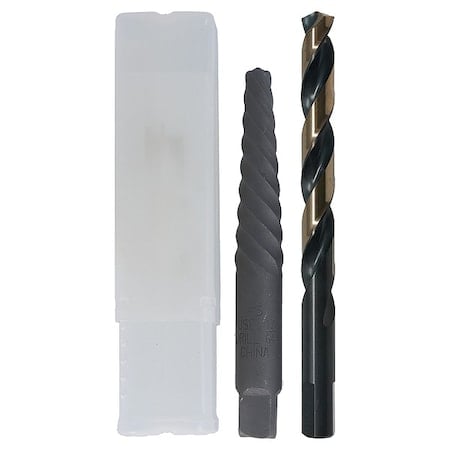 2 Pc Set B&G Hd Job 3 Flat 17/64 & #5 Screw Ext MPN:C22315