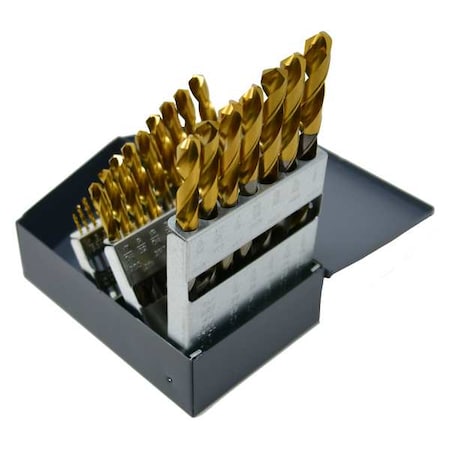 29 Pc Set Co 1/16-1/2X1/64 Jl 135-Deg Sp Tin-Tip MPN:C66113