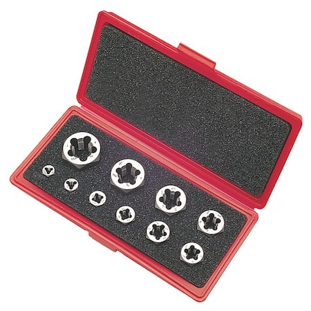 10 Pc Set 44NC Crbn Hexdie Set-Nc MPN:C67278