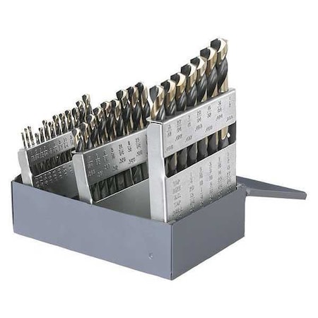 25PC Set 1MM-13MM X 0.5MM Jobber MPN:C74059